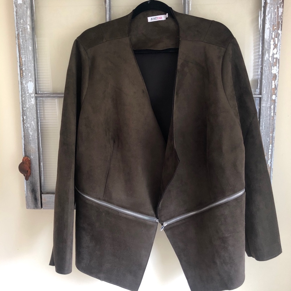 Suede Blazer
